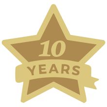 Load image into Gallery viewer, Anniversary Pin 1" x 1"
