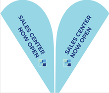 Load image into Gallery viewer, Sales Center Now Open Flag
