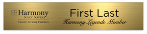 Harmony Legends Name Plate