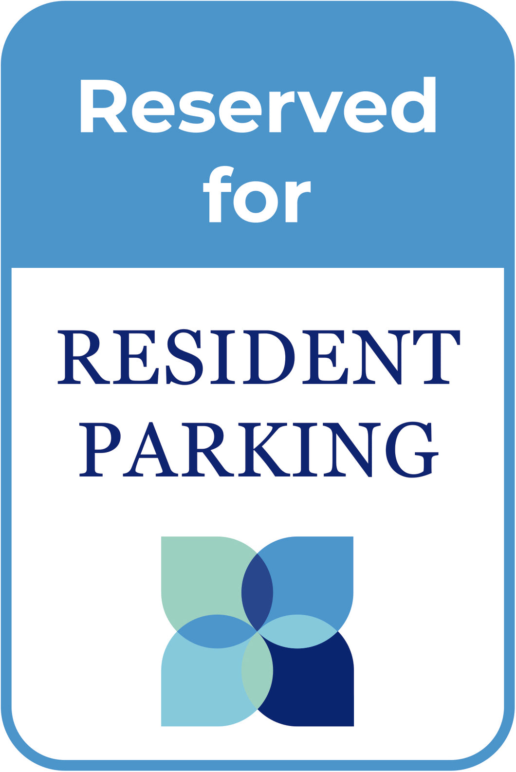 Resident Parking Sign